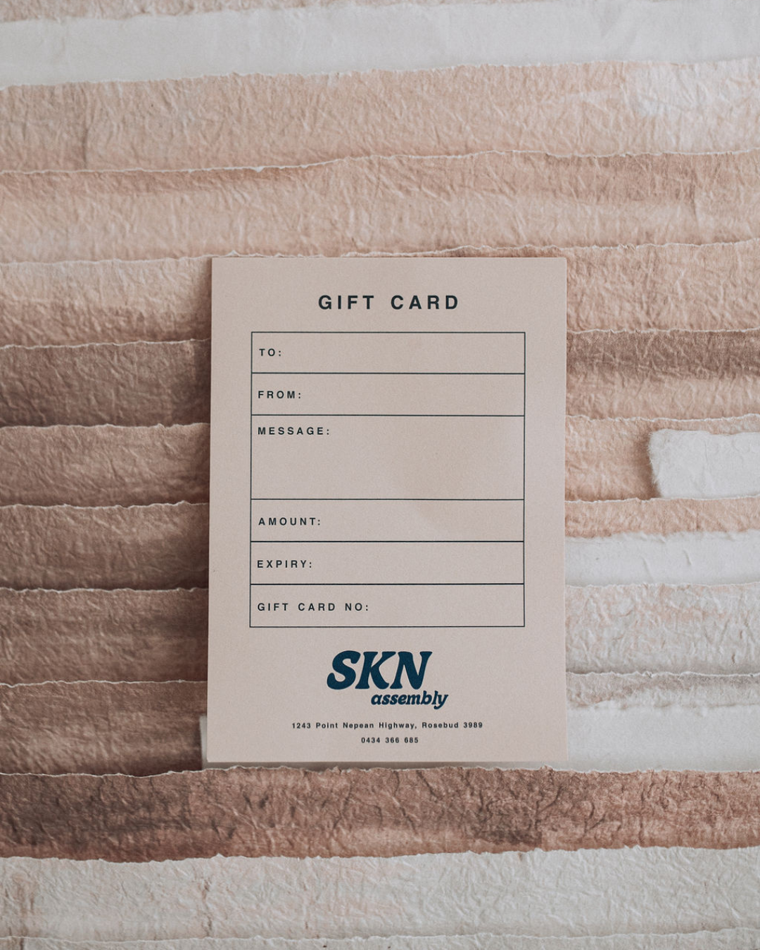 SKN assembly Gift Card